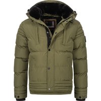 Alessandro Salvarini Winterjacke "ASFabiano" mit warmem Teddyfell und abnehmbarer Kapuze von Alessandro Salvarini