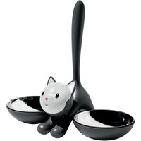 A di Alessi - Tigrito, Katzennapf, schwarz von Alessi