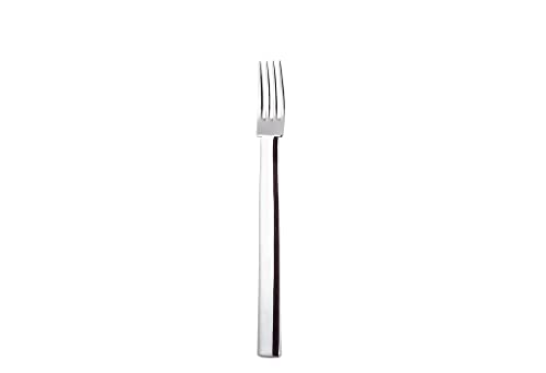 Alessi 18/10 Edelstahl Spiegel poliert Rundes Modell Tisch Gabeln, 6 Stück, Silber Alessi 18/10 Edelstahl Spiegel poliert Rundes Modell Tisch Gabeln, 6 Stück, Silber von Alessi