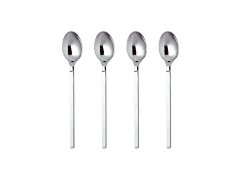 Alessi Trocken 4 Mokkalöffel, Edelstahl, Chrom, 13.5 x 12.5 x 12 cm, 4-Einheiten Alessi Trocken 4 Mokkalöffel, Edelstahl, Chrom, 13.5 x 12.5 x 12 cm, 4-Einheiten von Alessi