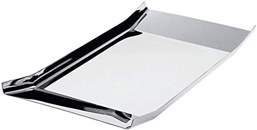 Alessi 90068 Tablett, rechteckig, Stainless Steel, Edelstahl, 5 x 26 x 3.5 cm von Alessi