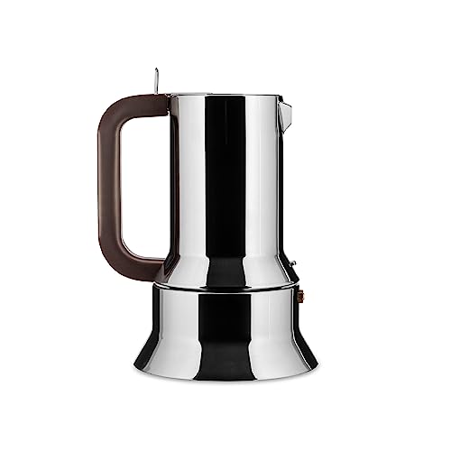 Alessi 9090/M Design Espressomachine aus Edelstahl, 10 Tassen von Alessi