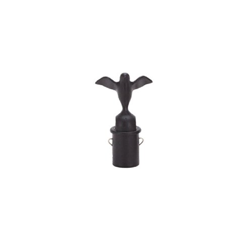 Alessi 9093 Vogelförmige Pfeife für Wasserkessel, schwarz von Alessi