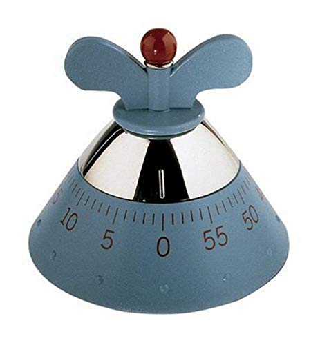 Alessi A09 Design Küchentimer, Thermoplastisches Harz, blau, 6 x 11 x 28.5 cm Alessi A09 Design Küchentimer, Thermoplastisches Harz, blau, 6 x 11 x 28.5 cm von Alessi