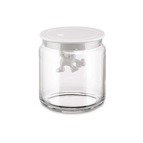 Alessi Küchendose, 70 cl, Glas, Weiss, 5 x 13 x 37 cm Alessi Küchendose, 70 cl, Glas, Weiss, 5 x 13 x 37 cm von Alessi