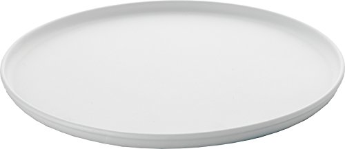 Alessi A Tempo Tablett, weiß, Thermokunststoff, 10.7 x 39.5 x 14.8 cm von Alessi