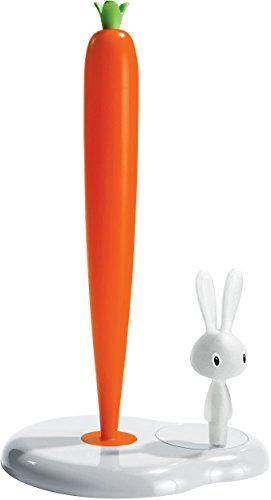 Alessi ASG42 Küchenrollenhalter, Harz, weiß, 34cm von Alessi