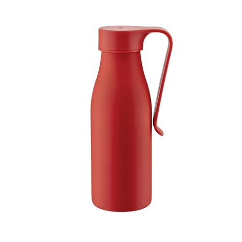 Alessi Away AST01 R - Doppelwandige Thermosflasche mit Infuser und Filter, aus Farbigem 18/10 Edelstahl, 500 ml, Rot Alessi Away AST01 R - Doppelwandige Thermosflasche mit Infuser und Filter, aus Farbigem 18/10 Edelstahl, 500 ml, Rot von Alessi