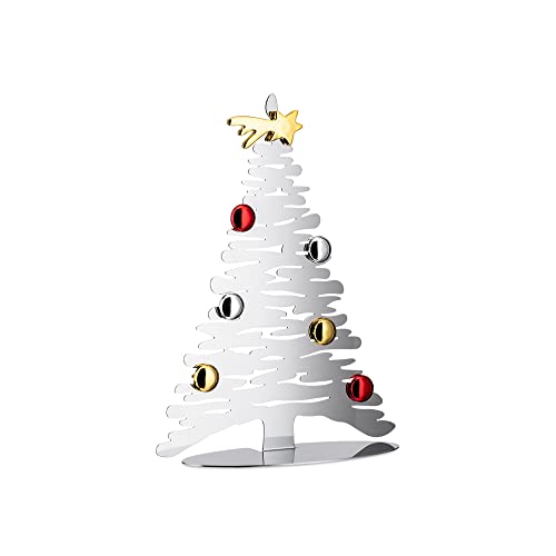 Alessi Bark for Christmas BM06/30 - Baumförmige Weihnachtsdekoration aus Edelstahl, Glänzendpoliert von Alessi