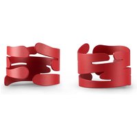 Alessi - Barkring Serviettenhalter, rot (2er-Set) von Alessi