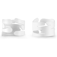 Alessi - Barkring Serviettenhalter, weiß (2er-Set) von Alessi