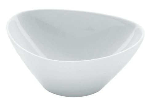 Alessi Colombina Servierschüssel, tief, weiß, Porzellan, 14,7 x 12,7 x 6,4 cm, 6 Stück von Alessi