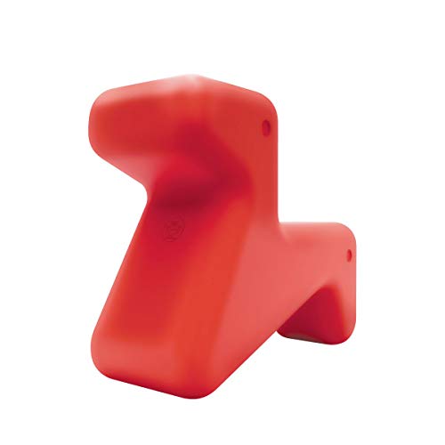 Alessi Doraff UNS07 LAZ - Kinder Design Sitzgelegenheit aus Polyethylen, Rot von Alessi