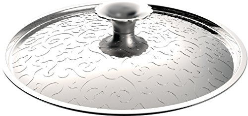 Alessi "Dressed" Deckel aus Edelstahl, 3 x 25.5 x 7.5 cm von Alessi