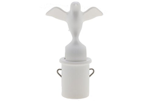 Alessi Ersatz-Vogelpfeife in weiß für 9093 Michael Graves Wasserkocher Alessi Ersatz-Vogelpfeife in weiß für 9093 Michael Graves Wasserkocher von Alessi
