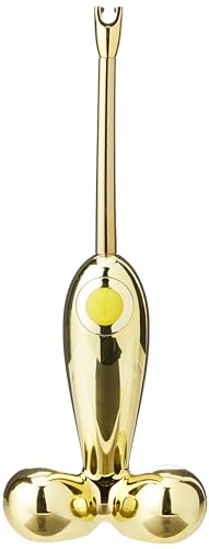Alessi Firebird 2.0 GV34 GD - Design Feuerzeug aus Thermoplastisches Harz, Gold von Alessi