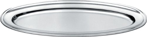 Alessi Fischplatte 60 cm, Edelstahl, Silber, 18 x 3.5 x 33.5 cm von Alessi