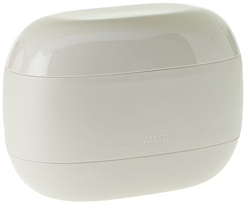 Alessi Food à Porter | SA02 G - dreiteilige Brotbox aus Thermoplastik-Kunststoff, Grau, 10 cm von Alessi
