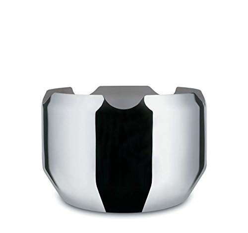 Alessi Schale, Edelstahl, Silber, 10.5 x 35 x 27 cm von Alessi