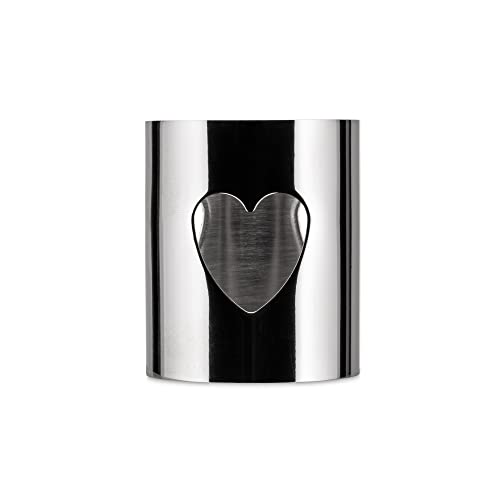 Alessi "GIROTONDO" Serviettenring, durchbrochen aus Edelstahl, Silber, 27 x 5.4 x 26.5 cm Alessi "GIROTONDO" Serviettenring, durchbrochen aus Edelstahl, Silber, 27 x 5.4 x 26.5 cm von Alessi