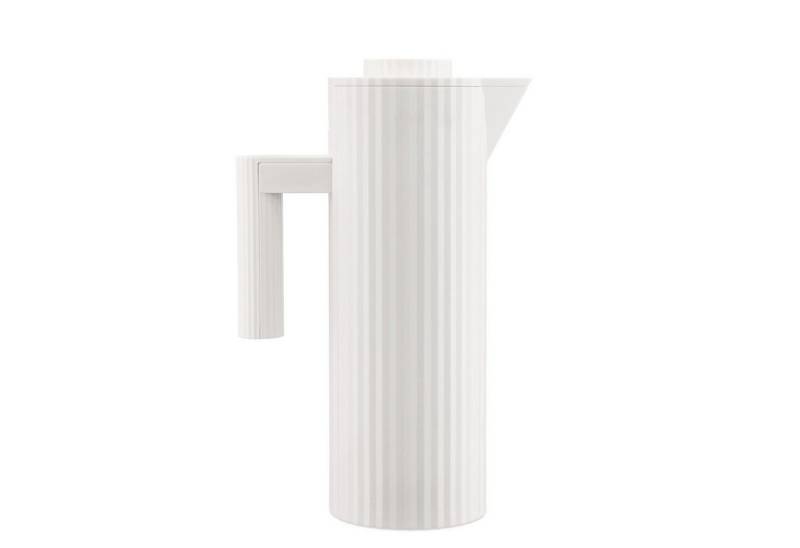 Alessi Isolierkanne Plissé Weiß 1000 ml, 1 l von Alessi