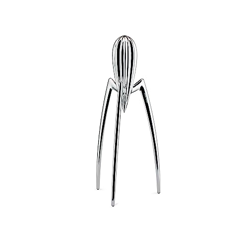 Alessi PSJS JUICY SALIF Zitronenpresse aus Gußaluminium glänzend, Silber, 11 x 13.7 x 27 cm von Alessi