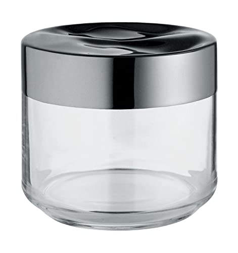 Alessi Julieta LC07 - Hermetisches Design Küchenglas, Glas im Glas mit 18/10 Edelstahldeckel, 50 cl, Durchsichtig Alessi Julieta LC07 - Hermetisches Design Küchenglas, Glas im Glas mit 18/10 Edelstahldeckel, 50 cl, Durchsichtig von Alessi