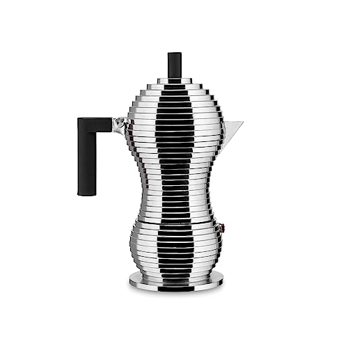 Alessi pulcina Kaffeekanne, schwarz, Aluminium, 5.4 x 14.5 x 33.5 cm von Alessi