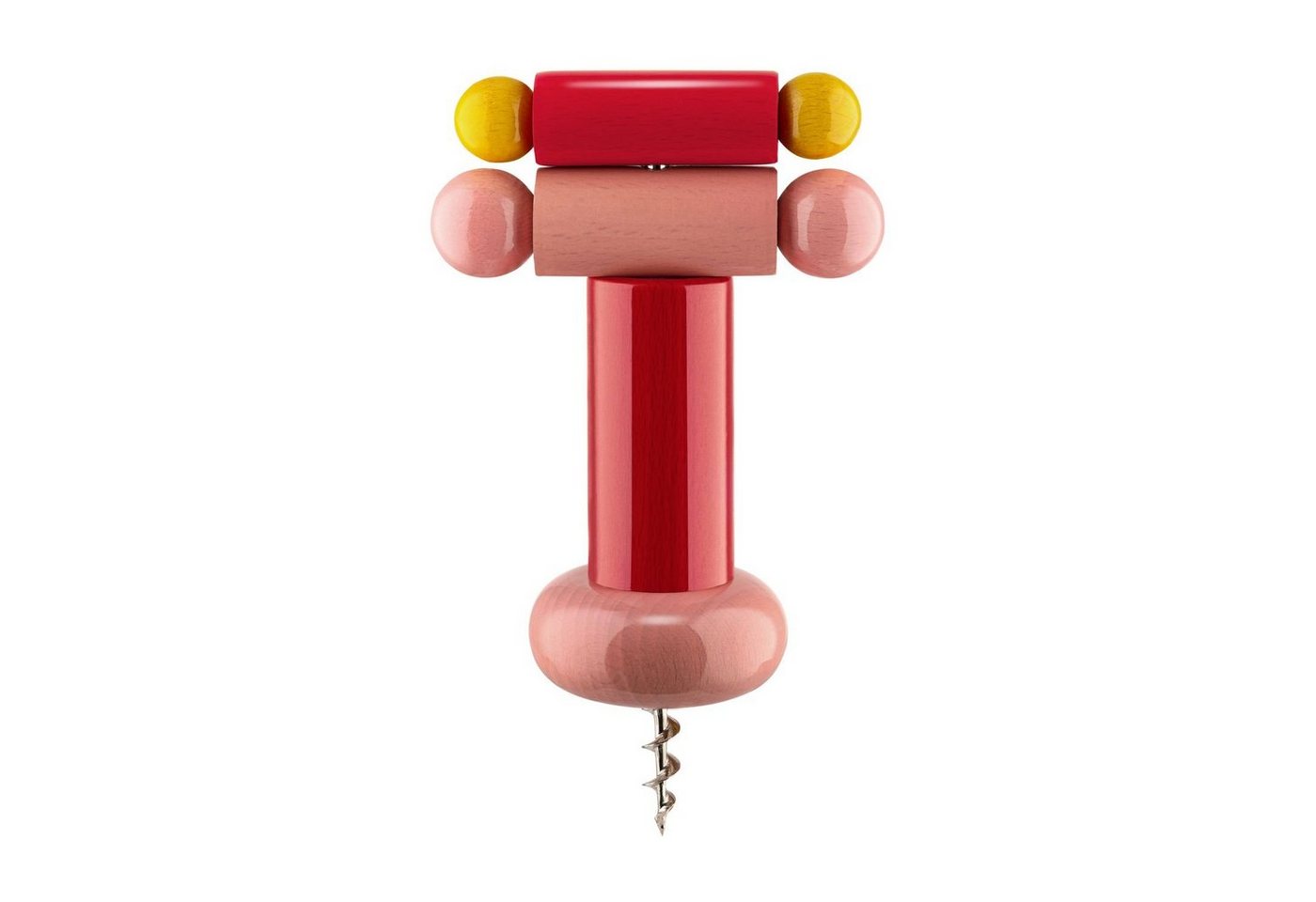 Alessi Korkenzieher Sottsass Collection Rot von Alessi