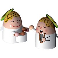 Alessi - Krippenfiguren 2er-Set, Angels Band No.3 von Alessi