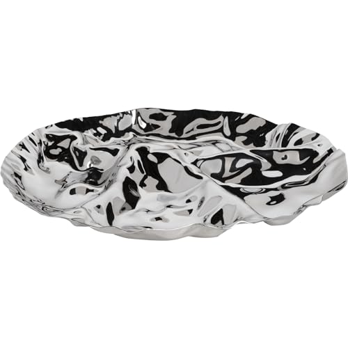 Alessi Pepa Hors-D'Oeuvre/Set Antipastiplatt 4 Abteilungen, Edelstahl 18/10 glänzend poliert, 3.5 x 34.5 x 41 cm Alessi Pepa Hors-D'Oeuvre/Set Antipastiplatt 4 Abteilungen, Edelstahl 18/10 glänzend poliert, 3.5 x 34.5 x 41 cm von Alessi