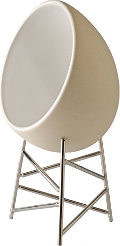 Alessi Le Nid Ramequin Eierschale, Stein, beige, 3 x 21 x 22 cm von Alessi