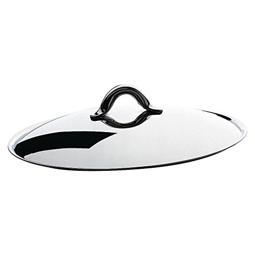 Alessi "MAMI" Deckel aus Edelstahl, 24 cm, Silber von Alessi