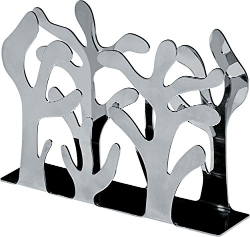 Alessi "MEDITERRANEO" Serviettenhalter aus Edelstahl, 15 x 9.5 x 10.5 cm Alessi "MEDITERRANEO" Serviettenhalter aus Edelstahl, 15 x 9.5 x 10.5 cm von Alessi