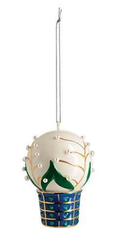 Alessi MJ16 3 Mughetti e smeraldi Dekokugel - Porzellan. Handdekoriert. Alessi MJ16 3 Mughetti e smeraldi Dekokugel - Porzellan. Handdekoriert. von Alessi