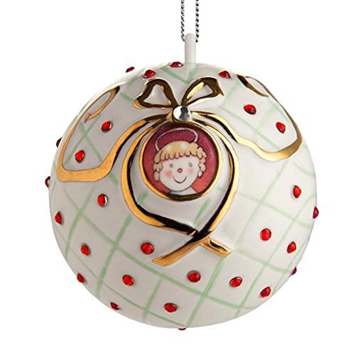 Alessi MJ16 6 San Bambino Dekokugel - Porzellan. Handdekoriert. von Alessi