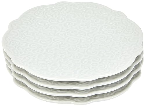 Alessi Dressed Mokka-Untere 4 Stück Porzellan Weiss, 16 Centimeters Alessi Dressed Mokka-Untere 4 Stück Porzellan Weiss, 16 Centimeters von Alessi