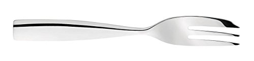 Alessi Dressed Kuchengabel, Edelstahl, Silber, 17 x 3.7 x 2 cm, 6-Einheiten von Alessi