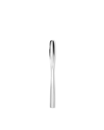 Alessi MW03/35 Dressed Latte Macchiato Löffel 6 Stück aus Edelstahl glänzend poliert von Alessi