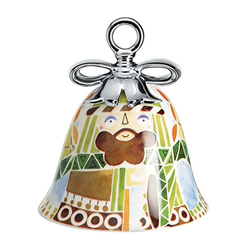 Alessi Weihnachttsschmuck, Porzellan, Bunt, 7.2 x 7.2 cm Alessi Weihnachttsschmuck, Porzellan, Bunt, 7.2 x 7.2 cm von Alessi