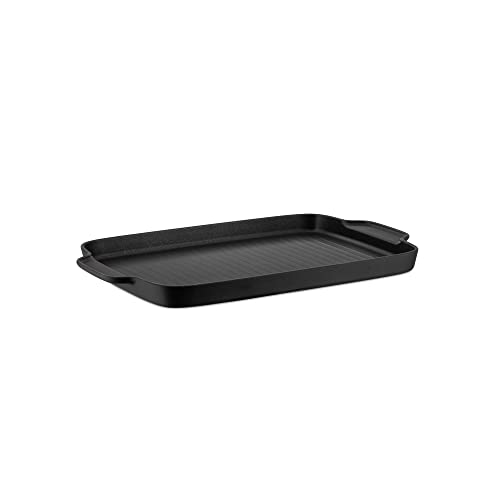 Alessi Mami 3.0SG123/38 Grillpfanne, Aluminium, silber, 38,40 x 23,60 x 2,70 cm, Einheiten, 1.0 Alessi Mami 3.0SG123/38 Grillpfanne, Aluminium, silber, 38,40 x 23,60 x 2,70 cm, Einheiten, 1.0 von Alessi