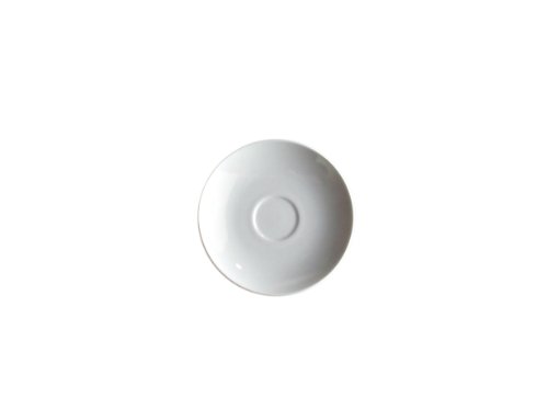 Alessi Mami“ Mokka-Untertasse 6 Stück aus weißem Porzellan 11,0cm, 6 von Alessi