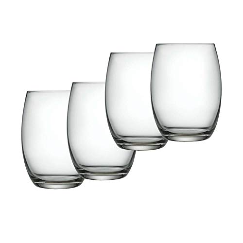 Alessi Mami Xl SG119/3S4 - Design Set Bestehend aus 4 Longdrink- Design Gläser aus Kristallglas von Alessi