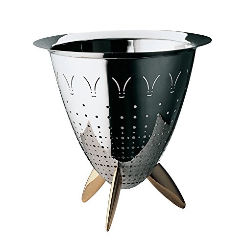 Alessi "Max Le Chinois" Sieb aus Edelstahl 18/10, 3 x 31 x 4.5 cm von Alessi