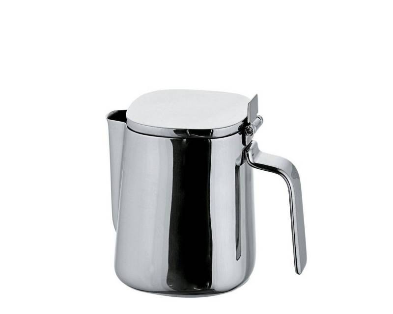 Alessi Milchkännchen Milchkännchen mit Deckel Edelstahl poliert 20cl, 0.2 l von Alessi