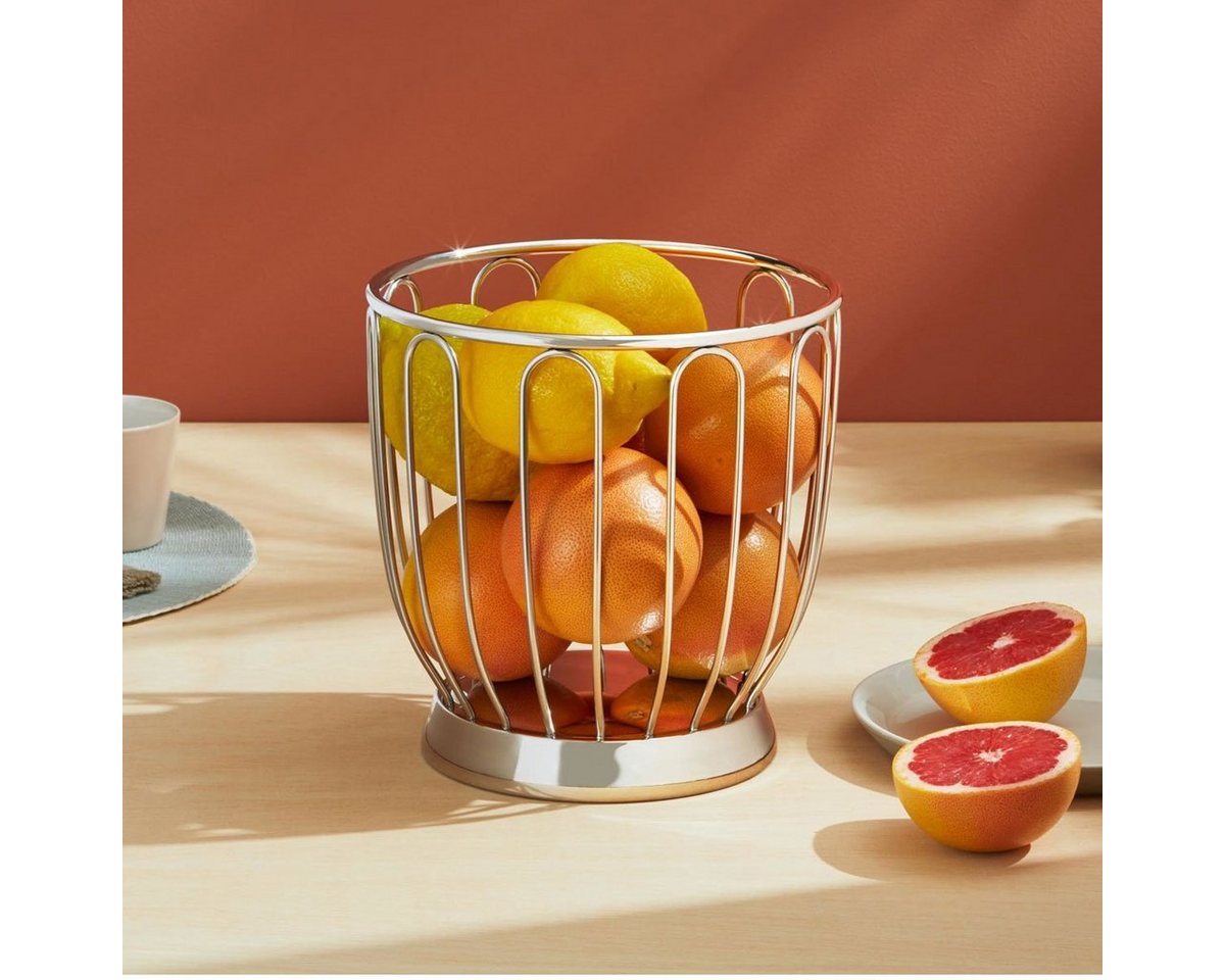 Alessi Obstschale, 18/8 Edelstahl, (Packung) von Alessi