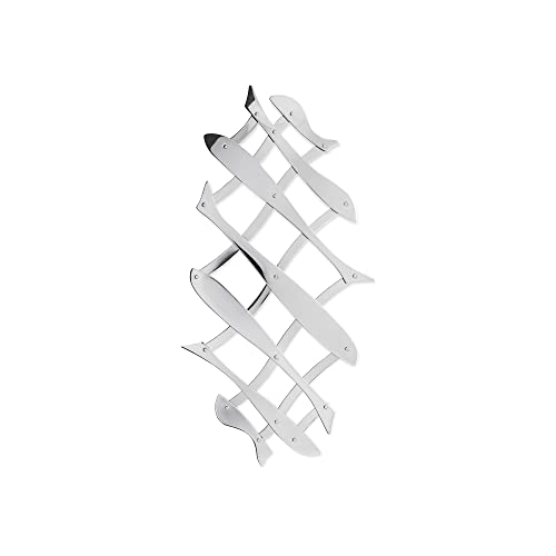 Alessi Pescher DUL03 Ausziehbarer Topfuntersatz, Edelstahl, silber, 2 x 30 x 7 cm, Einheiten, 1.0 Alessi Pescher DUL03 Ausziehbarer Topfuntersatz, Edelstahl, silber, 2 x 30 x 7 cm, Einheiten, 1.0 von Alessi