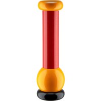 Alessi - Pfeffermühle MP0210, schwarz / gelb / rot von Alessi