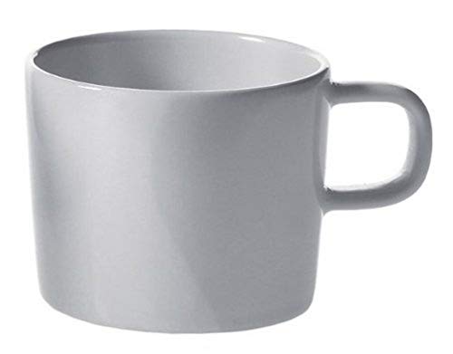 Alessi "Platebowlcup", 4 Stück Mokka-Obertasse, Weiß von Alessi