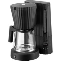 Alessi - Plissé Filterkaffeemaschine, schwarz von Alessi